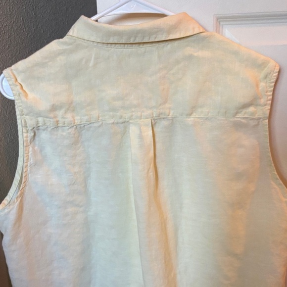 Uniqlo Women’s Butter Yellow Shirt 100% Linen
Size XL - Picture 4 of 8